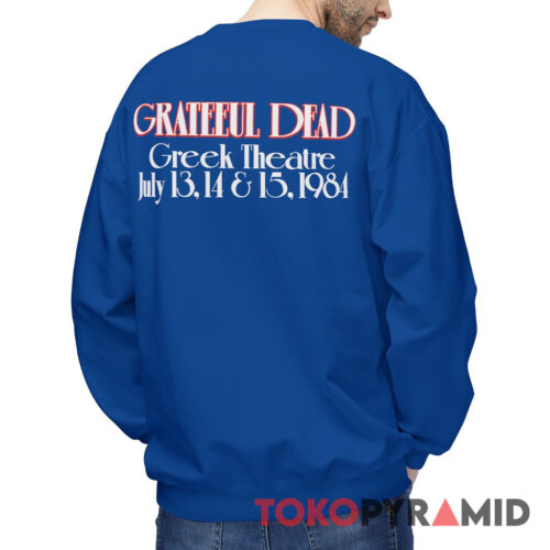 Vintage Grateful Dead 1984 Greek Theatre Rare Sweatshirt