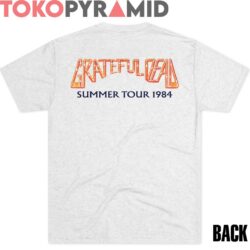 Vintage Grateful Dead 1984 Summer Tour Skeleton In The Forest 2 Sided Rare