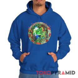 Vintage Grateful Dead 1984 Summer Tour Skeleton In The Forest Hoodie