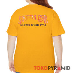 Vintage Grateful Dead 1984 Summer Tour Skeleton In The Forest Shirt Back