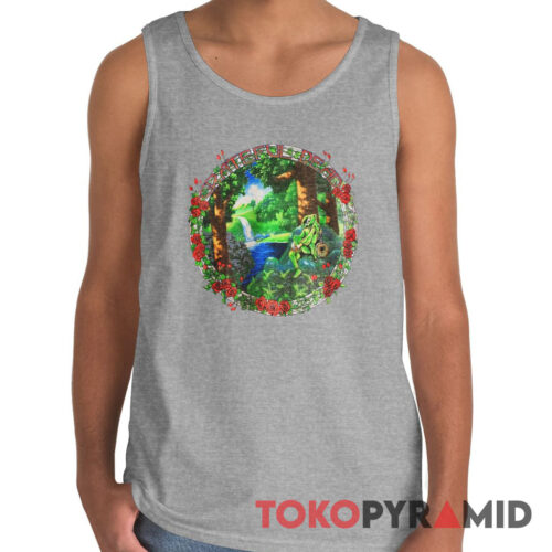 Vintage Grateful Dead 1984 Summer Tour Skeleton In The Forest Tank Top