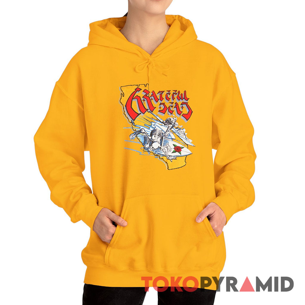 Vintage Grateful Dead 1986 California Summer Tour Hoodie Vintage Grateful Dead 1986 California Summer Tour Hoodie