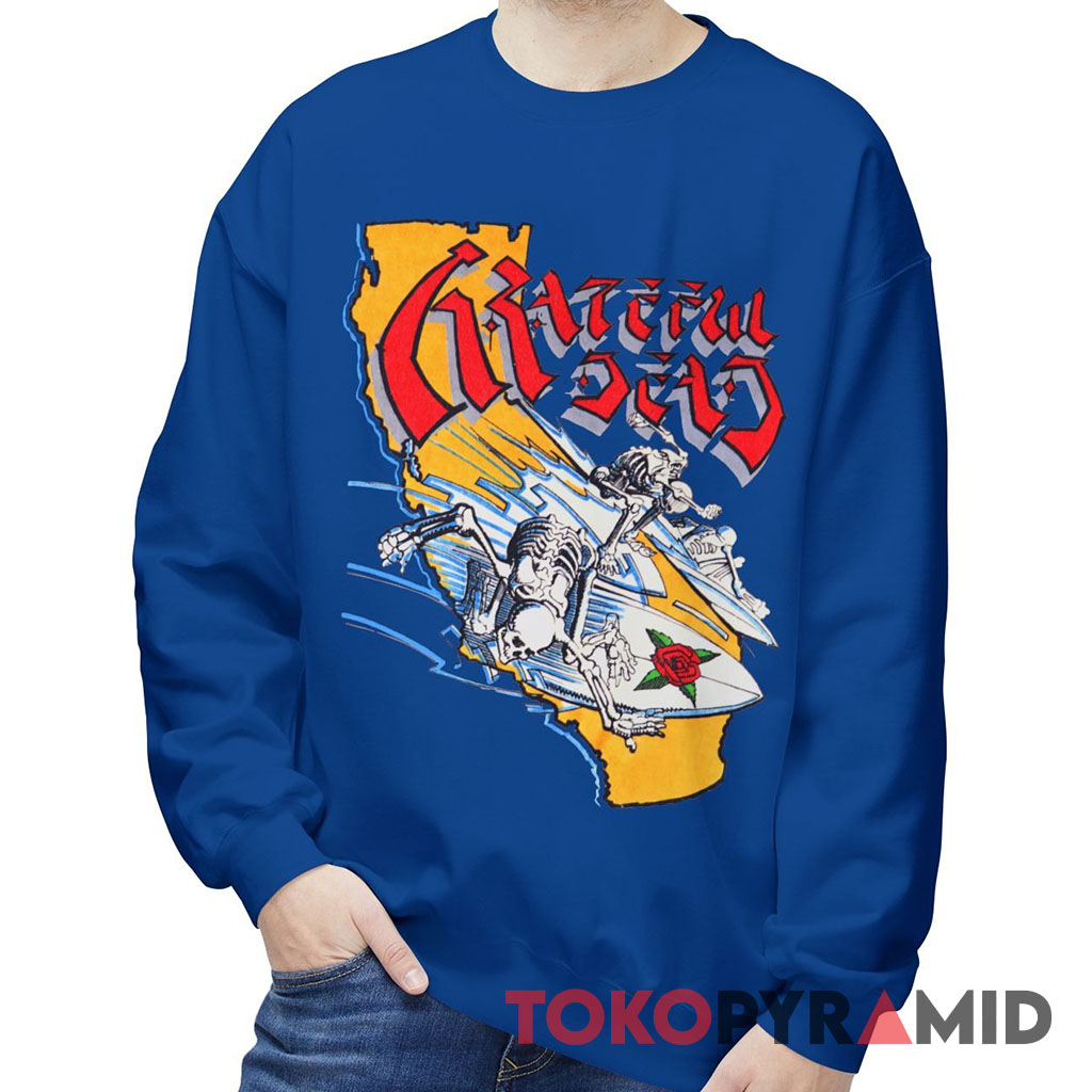 Vintage Grateful Dead 1986 California Summer Tour Sweatshirt Vintage Grateful Dead 1986 California Summer Tour Sweatshirt
