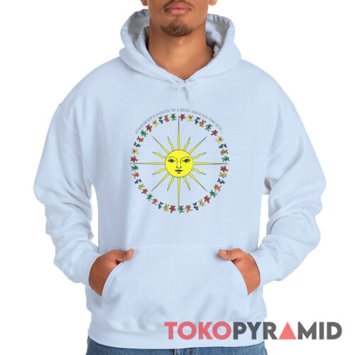 Vintage Grateful Dead 1988 Dancing Bears Shirt Everybody’s Dancing In A Ring Around The Sun Hoodie