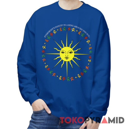 Vintage Grateful Dead 1988 Dancing Bears Shirt Everybody’s Dancing In A Ring Around The Sun Sweatshirt