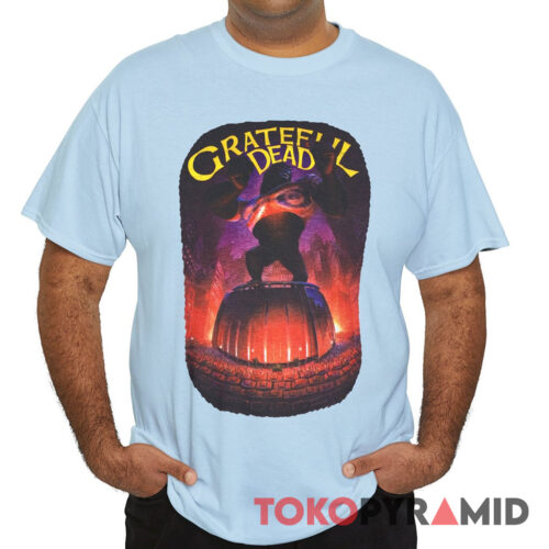 Vintage Grateful Dead 1988 King Kong Madison Square Garden Rare Shirt Front