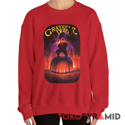 Vintage Grateful Dead 1988 King Kong Madison Square Garden Rare Sweatshirt
