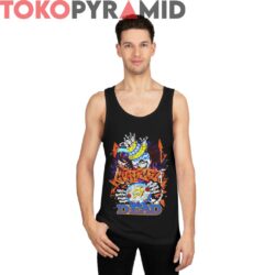 Grateful Dead 1989 1990 New Years Eve 25th Anniversary Graffiti Art Shirt 4 Vintage Grateful Dead 1989 1990 New Years Eve 25th Anniversary Graffiti Art Rare Black Tank Top