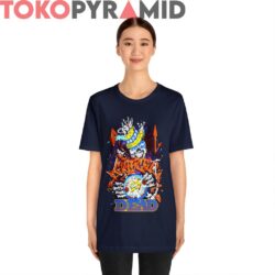 Vintage Grateful Dead 1989 1990 New Years Eve 25th Anniversary Graffiti Art Rare Navy Shirt