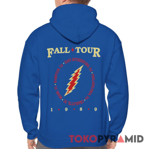 Vintage Grateful Dead 1989 Fall Tour Tree Of Life Hoodie