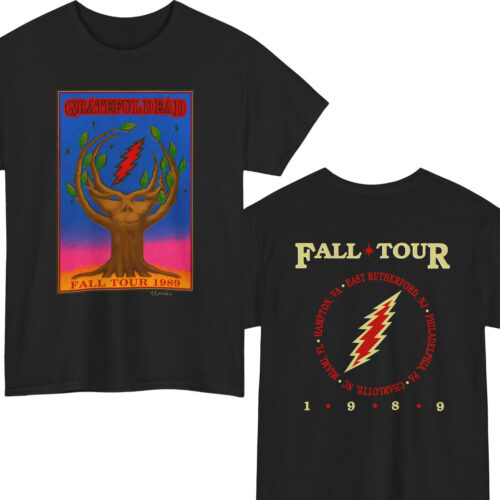 Vintage Grateful Dead 1989 Fall Tour Tree Of Life Shirt