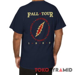 Vintage Grateful Dead 1989 Fall Tour Tree Of Life Shirt Back