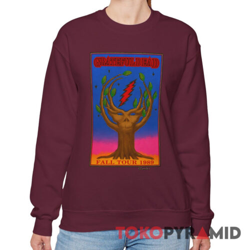 Vintage Grateful Dead 1989 Fall Tour Tree Of Life Sweatshirt