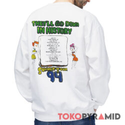 Vintage Grateful Dead 1994 Summer Tour Yabba Dabba Doobie Sweatshirt
