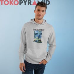 Grateful Dead 1995 Mark Twain Huckleberry Finn Spring Tour Shirt 4 Vintage Grateful Dead 1995 Mark Twain Huckleberry Finn Spring Tour 2 Sided Rare Grey Hoodie