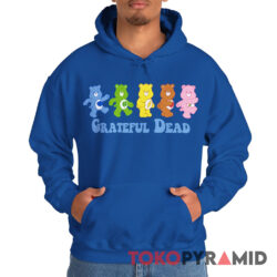 Vintage Grateful Dead Care Bears Line Up Rare Hoodie