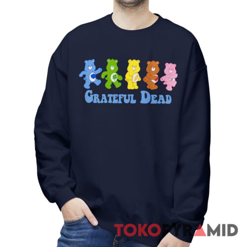 Vintage Grateful Dead Care Bears Line Up Rare Sweatshirt