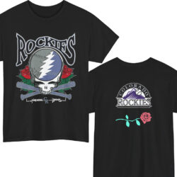 Vintage Grateful Dead Colorado Rockies National League Shirt