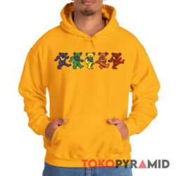 Vintage Grateful Dead Dancing Bears Classic Hoodie
