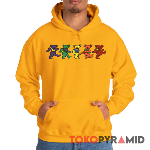 Vintage Grateful Dead Dancing Bears Classic Hoodie