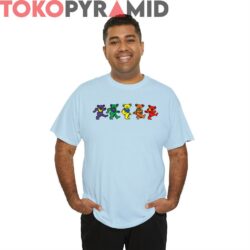 Vintage Grateful Dead Dancing Bears Classic T-Shirt 3 Vintage Grateful Dead Dancing Bears Classic