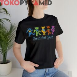Vintage Grateful Dead Dancing Bears Gothic Text Rare