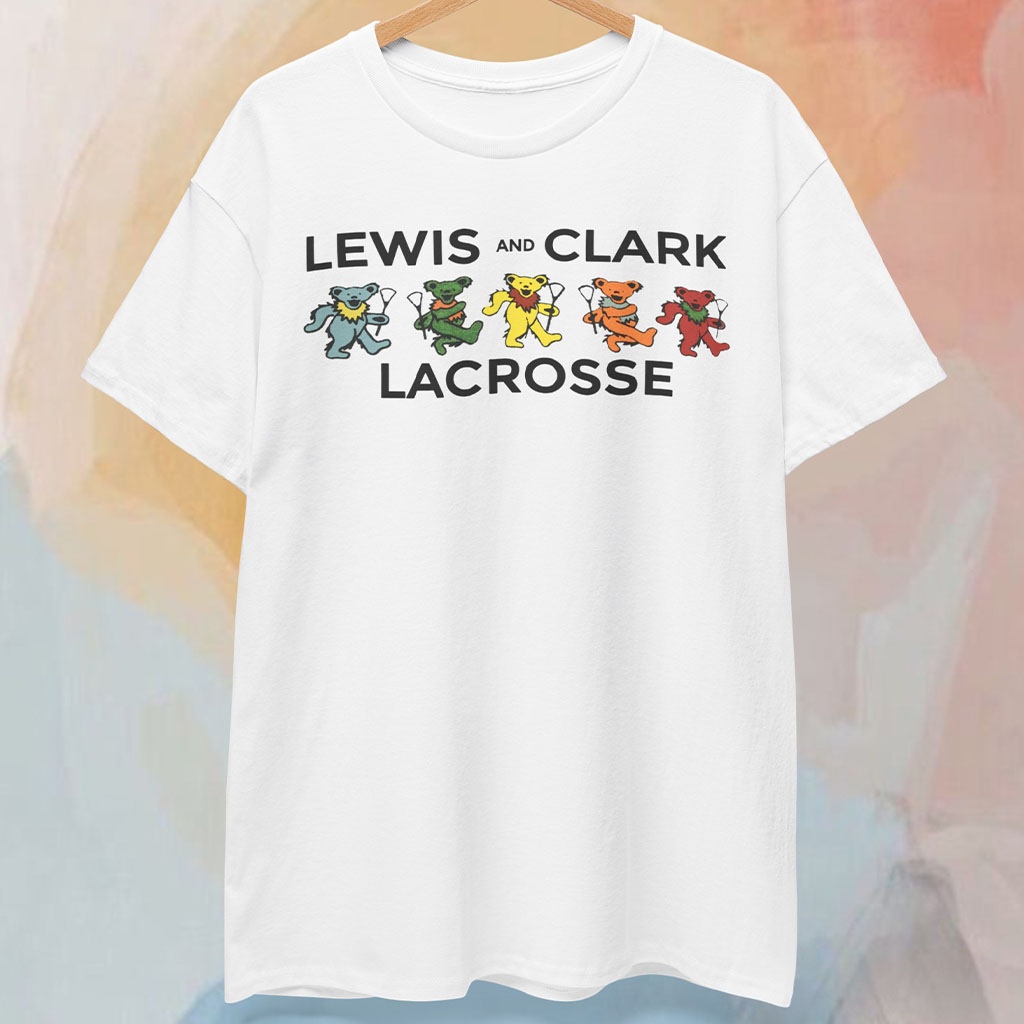 Vintage Grateful Dead Dancing Bears Lewis and Clark Lacrosse Rare Shirt Vintage Grateful Dead Dancing Bears Lewis and Clark Lacrosse Rare Shirt