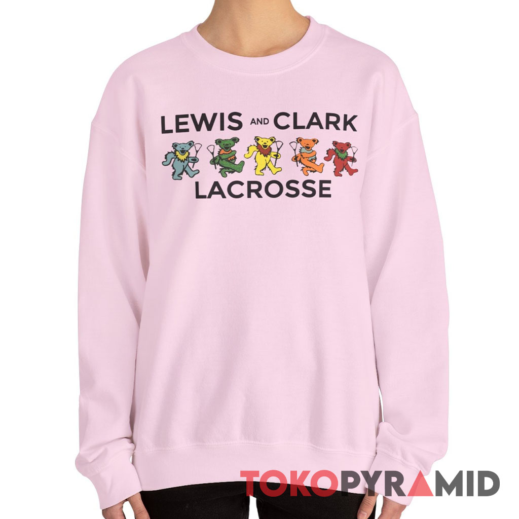 Vintage Grateful Dead Dancing Bears Lewis and Clark Lacrosse Rare Sweatshirt Vintage Grateful Dead Dancing Bears Lewis and Clark Lacrosse Rare Sweatshirt
