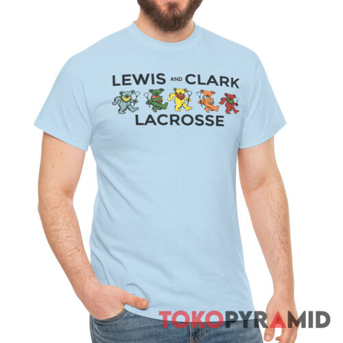 Vintage Grateful Dead Dancing Bears Lewis and Clark Lacrosse Rare T Shirt Vintage Grateful Dead Dancing Bears Lewis and Clark Lacrosse Rare T Shirt