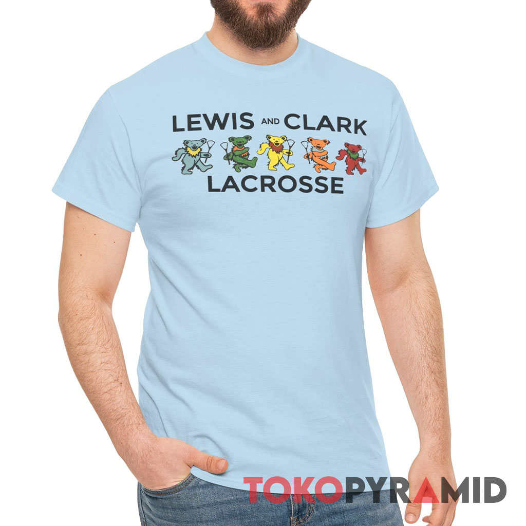 Vintage Grateful Dead Dancing Bears Lewis and Clark Lacrosse Rare T Shirt Vintage Grateful Dead Dancing Bears Lewis and Clark Lacrosse Rare T Shirt