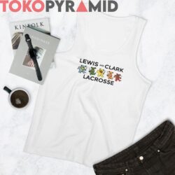 Vintage Grateful Dead Dancing Bears Lewis and Clark Lacrosse Rare Shirt 2 Vintage Grateful Dead Dancing Bears Lewis and Clark Lacrosse Rare White Tank Top