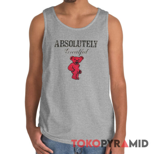 Vintage Grateful Dead Dancing Bears Vodka Absolutely Grateful Tank Top