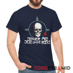 Vintage Grateful Dead Denver 1983 Dead On The Rocks Rare T Shirt