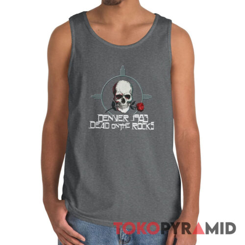 Vintage Grateful Dead Denver 1983 Dead On The Rocks Rare Tank Top