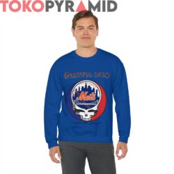 Vintage Grateful Dead NY Mets Steal Your Face Shirt 3 Vintage Grateful Dead NY Mets Steal Your Face