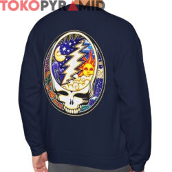 Vintage Grateful Dead Night And Day Steal Your Face Shirt (Back Print) 2 Vintage Grateful Dead Night And Day Steal Your Face Shirt (Back Print)
