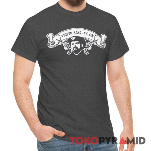 Vintage Grateful Dead Pigpen Says It's Ok Rare T Shirt