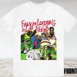 Grateful Dead Santana 1991 Fear And Loathing In Las Vegas 2-sided Rare Shirt 5 Vintage Grateful Dead Santana 1991 Fear And Loathing In Las Vega