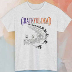 Vintage Grateful Dead Skeleton Top Hat Rare Shirt
