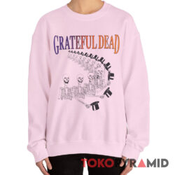 Vintage Grateful Dead Skeleton Top Hat Rare Sweatshirt