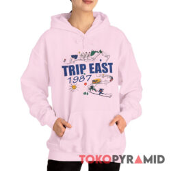 Vintage Grateful Dead Trip East 1987 Rare Hoodie