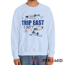 Vintage Grateful Dead Trip East 1987 Rare Sweatshirt