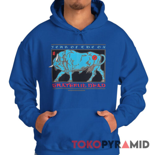 Vintage Grateful Dead Year Of The Ox Rare Hoodie