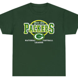 Vintage Green Bay Packers Logo NFL Football T-shirt 5 Vintage Green Bay Packers Logo Nfl Football T shirt