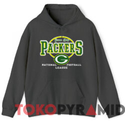 Vintage Green Bay Packers Logo NFL Football T-shirt 2 Vintage Green Bay Packers Logo Nfl Football T shirt Dark Heather Hoodie