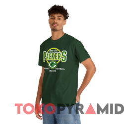 Vintage Green Bay Packers Logo Nfl Football T shirt Green T shirt