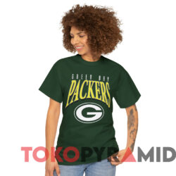 Vintage Green Bay Packers Logo T shirt Green T shirt
