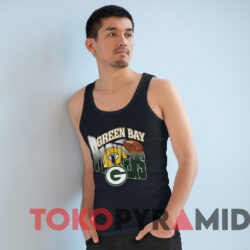Vintage Green Bay Packers NFL Football T-Shirt 4 Vintage Green Bay Packers Nfl Football T shirt Black TankTop