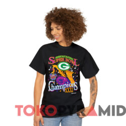 Vintage Green Bay Packers Super Bowl Champions 1997 T shirt Black T shirt