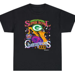 Vintage Green Bay Packers Super Bowl Champions 1997 T-Shirt 5 Vintage Green Bay Packers Super Bowl Champions 1997 T shirt
